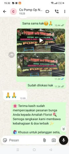 Testimonial Papan Bunga langonsari