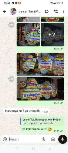 Testimonial Papan Bunga langonsari